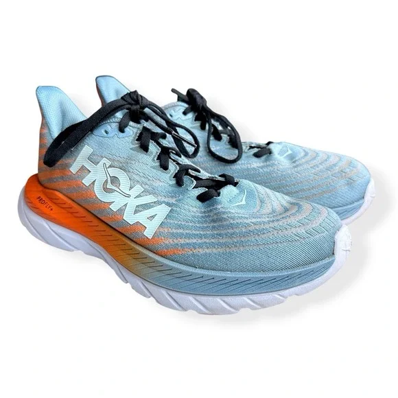 Hoka One One Shoes Mach 5 Men's 8D Blue Running Mountain Spring 1127893 MSPBL - Picture 3 of 14